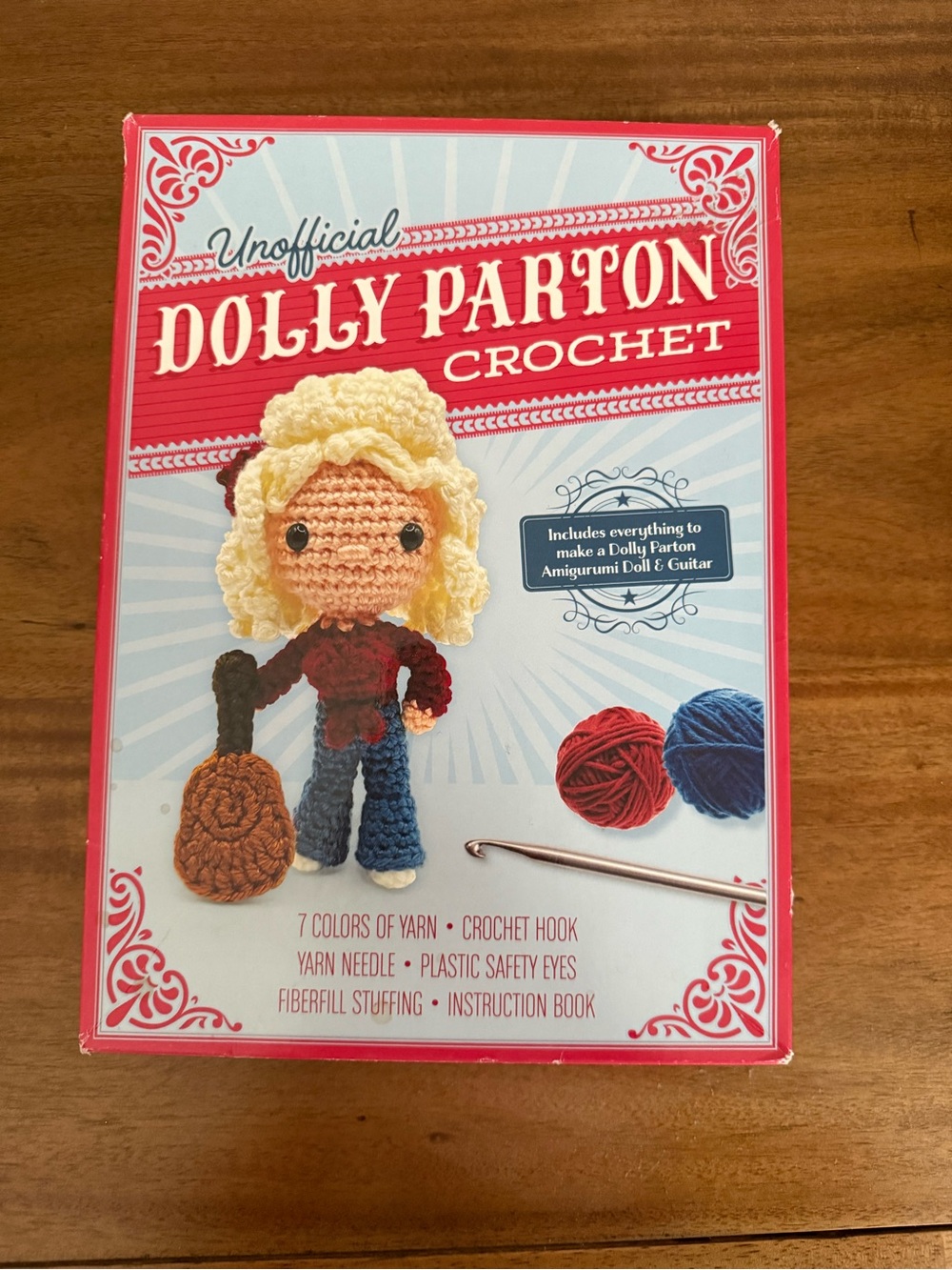 Dolly Parton crochet kit